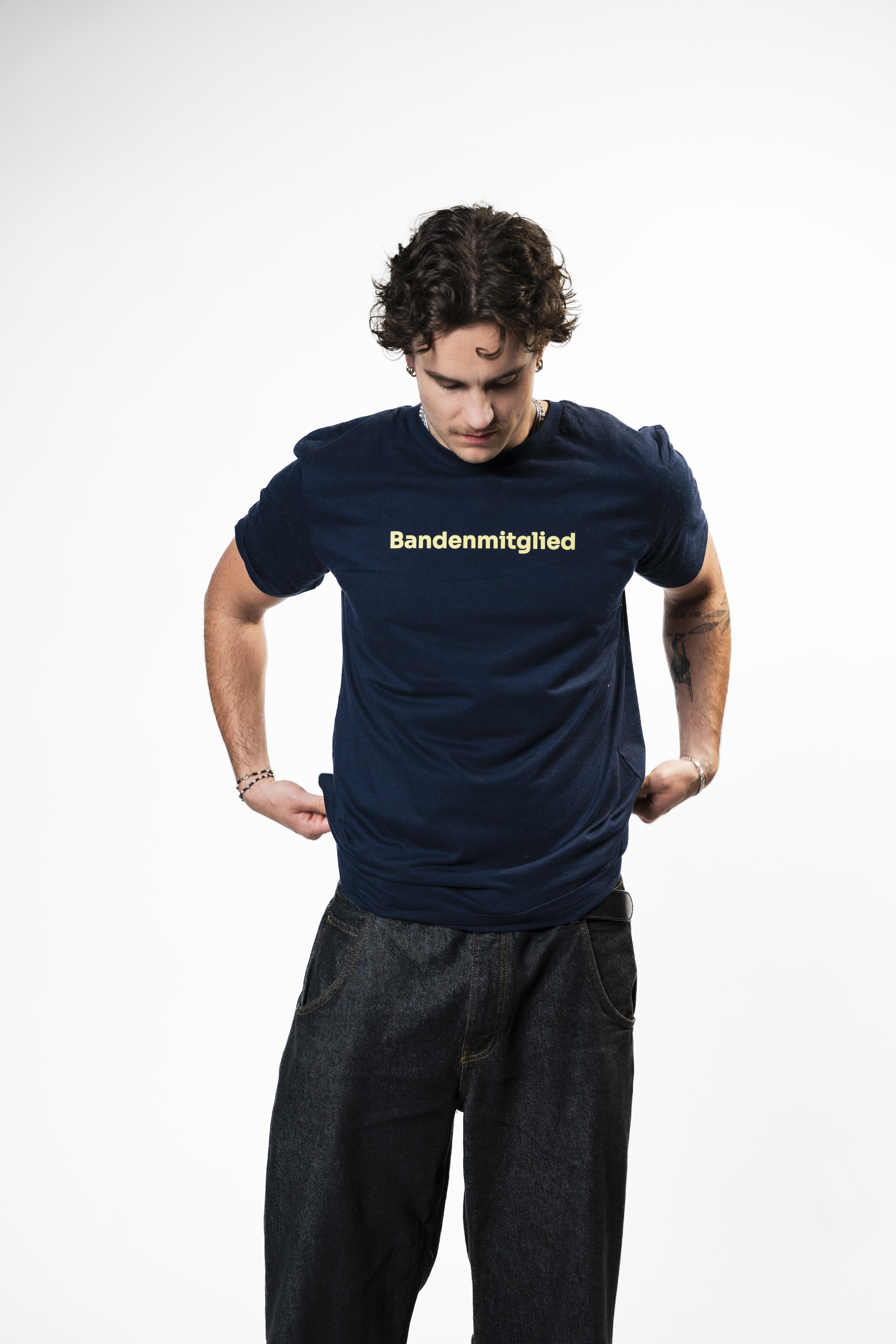 T-Shirt "Bandenmitglied" navy