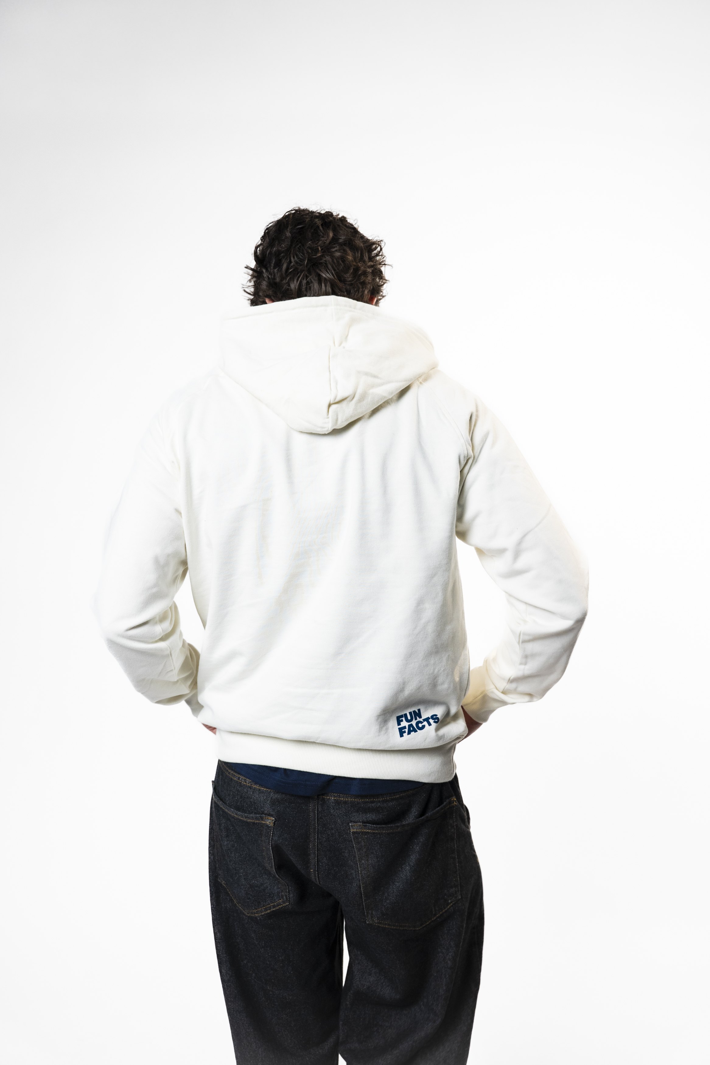 Hoodie "Bandenmitglied" natural (hellbeige)