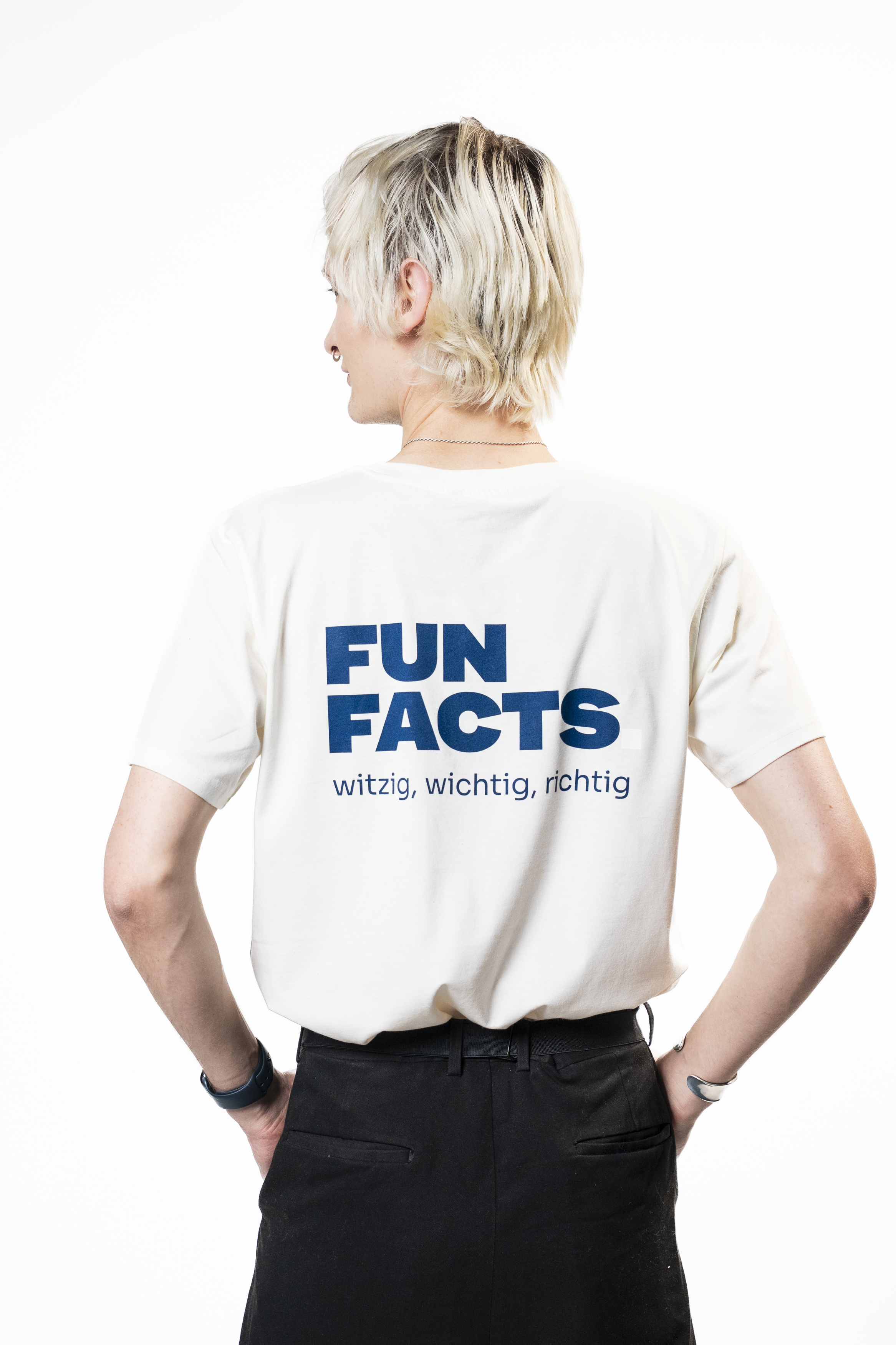 T-Shirt "Fun Facts" natural (hellbeige)